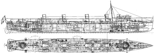 Russia - Boevoi (Destroyer) (1901)