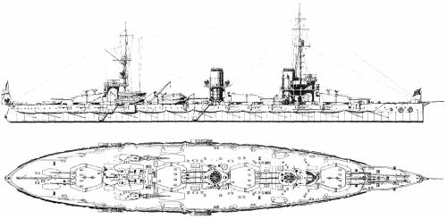 Russia Imperator Alexandr III (Battleship) (1915)