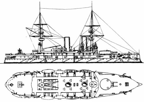 Russia Imperator Nikolai I (Battleship) (1905)