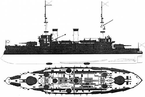 Russia Knyaz Suvorov (Battleship) (1905)
