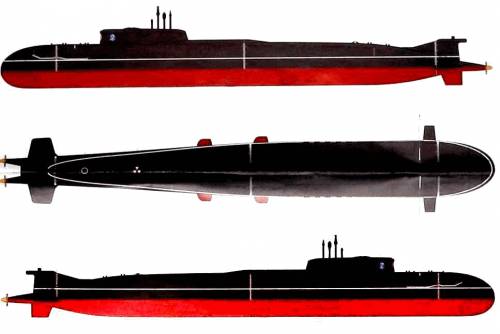 Russia - Kursk (Oscar II Class SSGN Submarine)