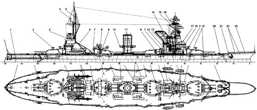 Russia - Marat [Battleship] (1935)