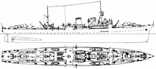 Russia - Marti [Minelayer ex Standart Imperial Yacht] (1941)