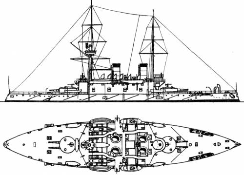Russia Navarin (Battleship) (1905)