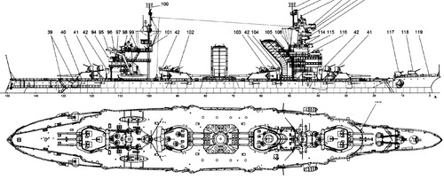 Russia - Oktyabrskaya Revolyutsiya [Battleship] (1947)