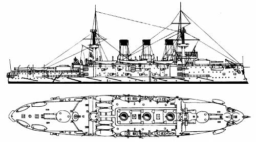 Russia Oslyabya (Battleship) (1901)