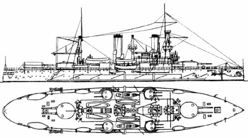 Russia Poltava (Battleship) (1905)