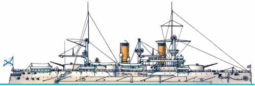 Russia - Sevastopol [Battleship] (1900)
