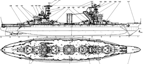 Russia - Sevastopol (Battleship) (1947)
