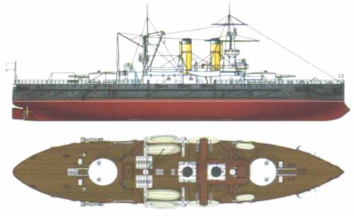 Russia - Sissoi Veliky [Battleship] (1896)