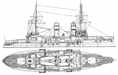 Russia Slava (Battleship) (1916)