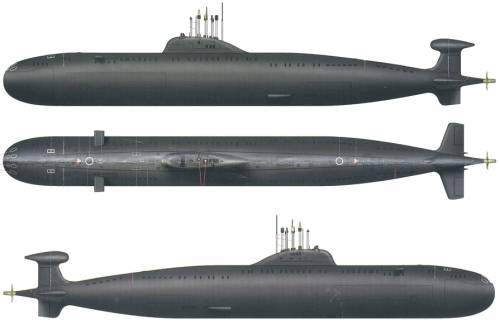 Russia - Victor Type III Class SSN [Submarine]
