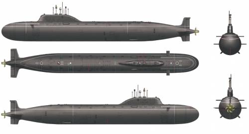 Russia - Yasen Class SSN [Submarine]