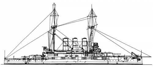 Russia Yevstafiy (Battleship) (1914)