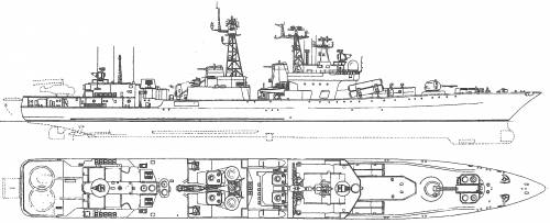 USSR Admiral Chabanenko [Udaloy-class Destroyer] (1999)