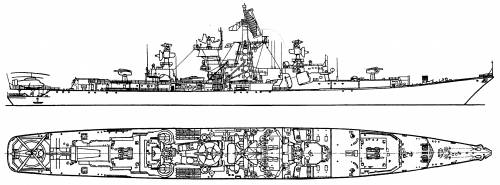 USSR Admiral Makarov (Missile Cruiser) (1973)