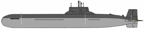 USSR Akula Class (Typhoon SSBN Submarine)