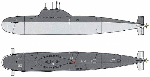 USSR Alfa Project 705 [SSN Submarine]