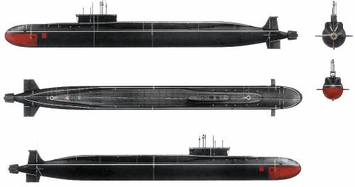 USSR Borey Class (Submarin)