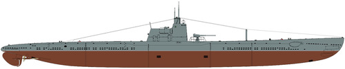 USSR Dekabrist class Series I Submarine
