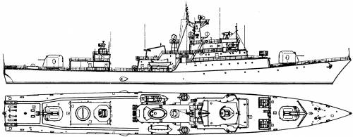 USSR Delfin (Koni Class Project Frigate) (1975)