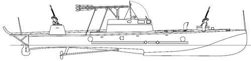 USSR Gant-5 (G-5 Project 256 Motor Torpedo Boat)