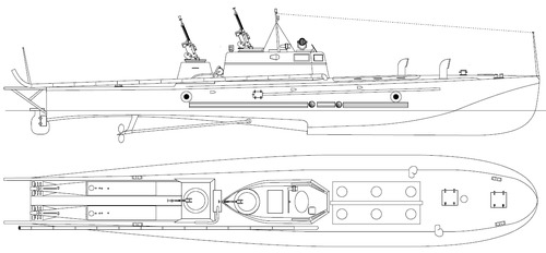 USSR Gant-5 (Series 11bis G-5 Project 256 Motor Torpedo Boat)