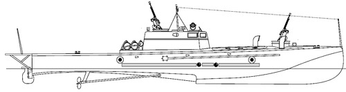 USSR Gant-5 (Series 7 G-5 Project 256 Motor Torpedo Boat)