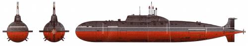 USSR Giepard K335 (Akula II Class Submarine)