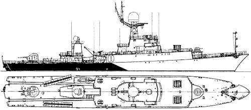 USSR Kazanets (Parchim Class Project 133.1M Corvette) (1998)
