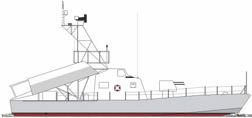 USSR Komar Missile Boat