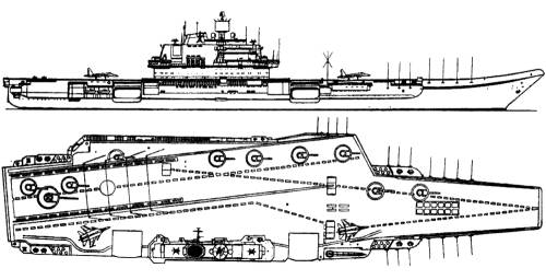 USSR Kreml (Project 1143.5 Aircraft Carrier)