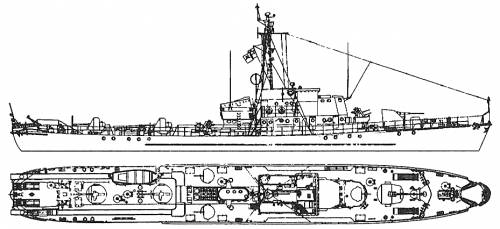 USSR Kronshtadt (Project 122bis Submarine Chaser)