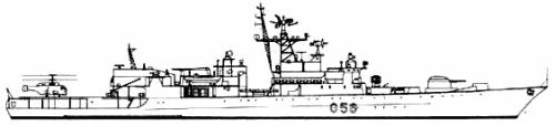 USSR Menzhinsky (Krivac III Class Frigate)