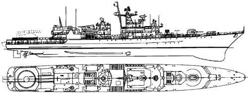 USSR Nerei (Project 1135.1 class Frigate)