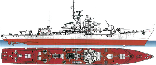 USSR Pingvin (Project 50 Gornostay Riga-class Frigate)