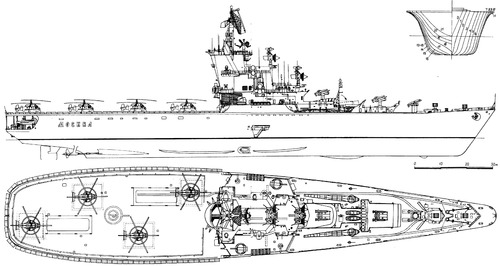 USSR Project 1123 Moskva Kondor -class Anti-Submarine Cruiser