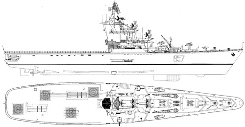 USSR Project 1123 Moskva (Kondor-class Helicopter Carrier)