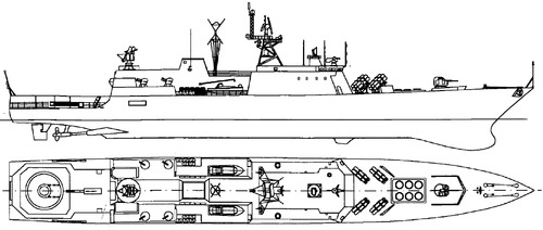 USSR Project 1135.6 class Admiral Grigorovich (Frigate)