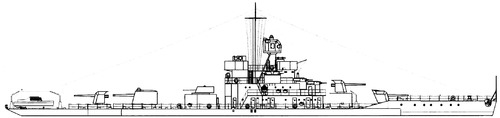USSR Project 1190 Perekop 1943 (Khasan-class River Monitor)