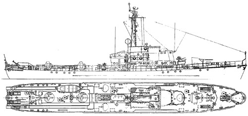 USSR Project 122bis Kronshtadt-class [Submarine Chaser]