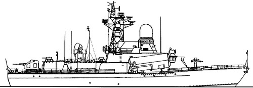 USSR Project 1234.1 Ovod Nanuchka III-class Small Missile Ship