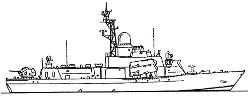 USSR Project 1234E Ovod Nanuchka II-class Missile Boat