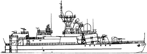 USSR Project 1239 Sivuch Bora-class Small Missile Ship