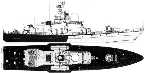 USSR Project 1241.1 Molniya Tarantul II Missile Boat (2005)