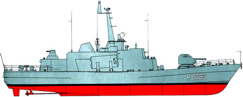 USSR Project 1241 Molniya Tarantul I (Missile Boat)