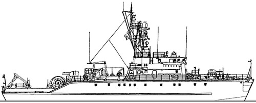 USSR Project 1265 Yakhont Sonya-class Coastal Minesweeper