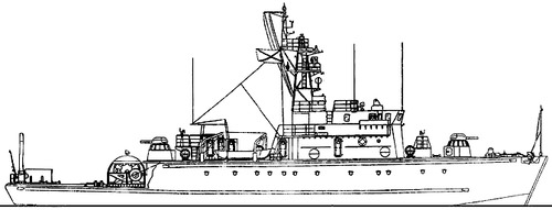 USSR Project 1265 Yakhont Sonya-class Coastal Minesweeper (with AK-306)
