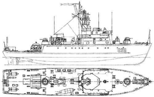 USSR Project 1265 Yakhont (Sonya class Minesweeper)