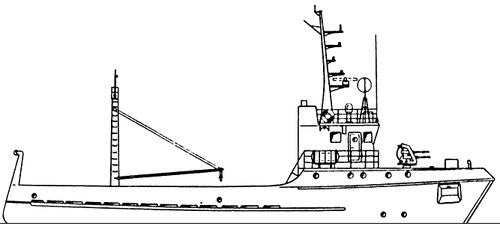 USSR Project 1328 Coastal Minesweeper